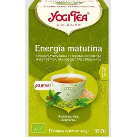 YOGI TEA ENERGIA MATUTINA 17infusiones BIO