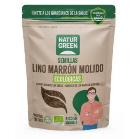 SEMILLAS DE LINO MARRON molido 150 gr. BIO