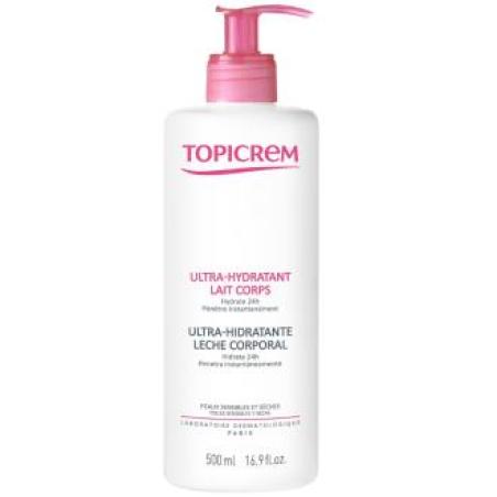 TOPICREM ULTRA HIDRAT LECHE CORPORAL 500 ml TOPICREM ULTRA HIDRAT LECHE CORPORAL 500 ml