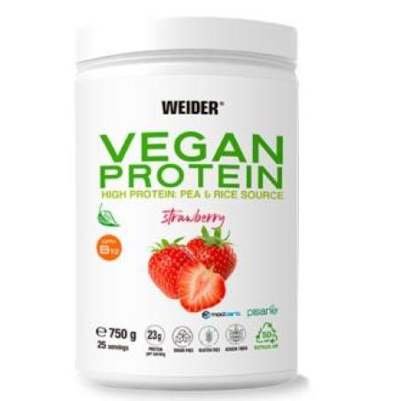 WEIDER VEGAN PROTEIN fresa 750gr.