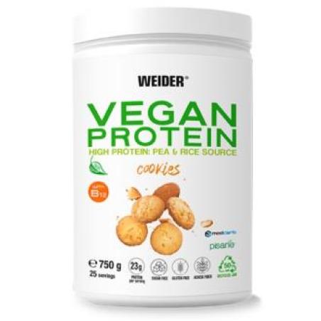 WEIDER VEGAN PROTEIN cookies 750gr.