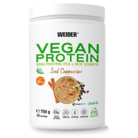 WEIDER VEGAN PROTEIN capuccino iced 750gr.