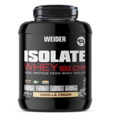 WEIDER ISOLATE WHEY 100 CFM vainilla 908gr.