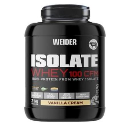 WEIDER ISOLATE WHEY 100 CFM vainilla 2kg.