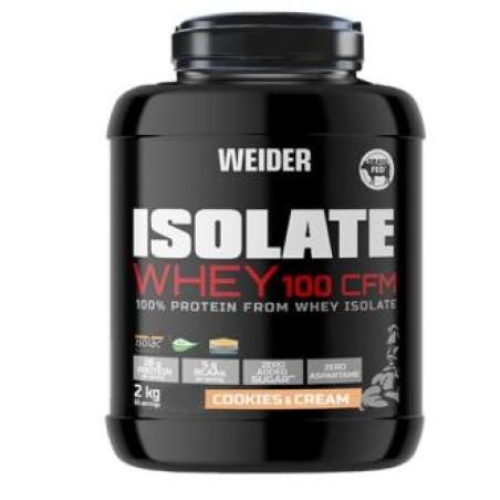 WEIDER ISOLATE WHEY 100 CFM cookies 2kg.