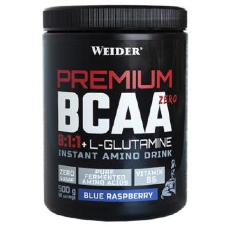 WEIDERPREMIUM BCAA+L-GLUTAMINA blueraspberry 500gr