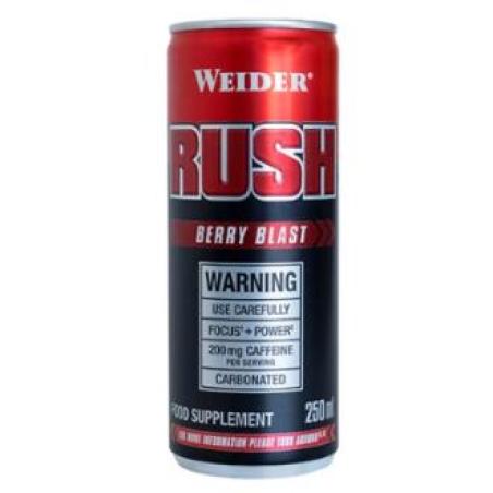 WEIDER RUSH bebida berryblast 250mlx24uds.