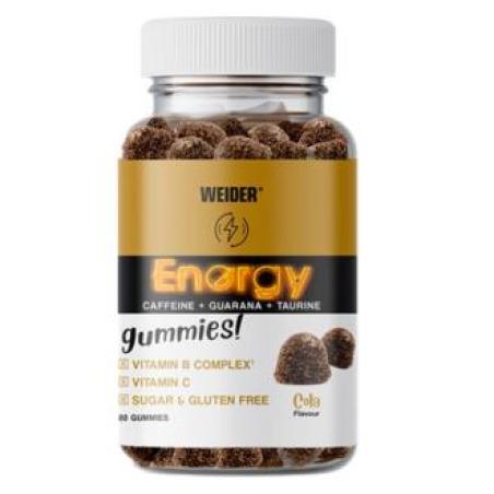 WEIDER GUMMY ENERGY caffeine cola 80gummies