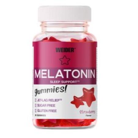 WEIDER GUMMY MELATONINA fresa 60gummies