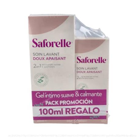 SAFORELLE gel cuidado intimo 250ml.+100ml.