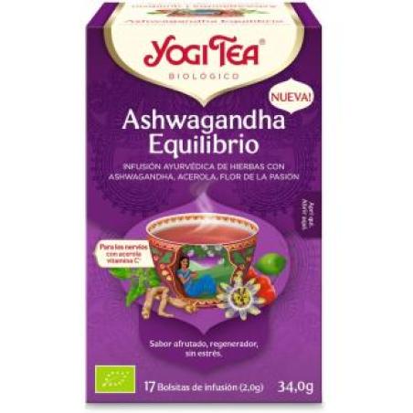YOGI TEA ASHWAGANDHA EQUILIBRIO 17infusiones