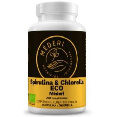SPIRULINA & CHLORELLA ECO 500comp.
