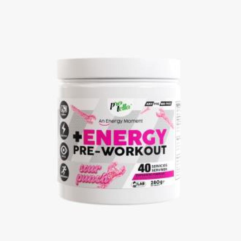 PRE-WORKOUT +ENERGY sour pounch 300gr.