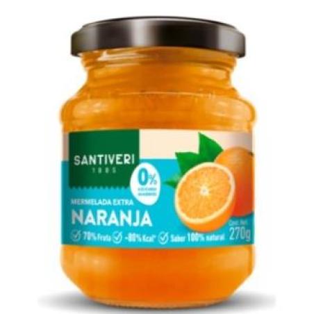 MERMELADA EXTRA DE NARANJA 0% azucares 270gr.