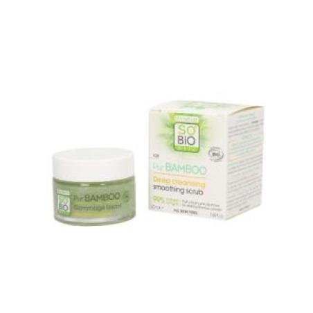 PEELING ALISADOR PUR BAMBOO limpieza 50ml.