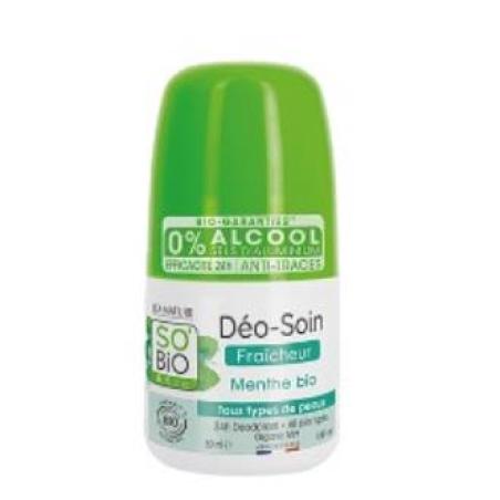 DESODORANTE FRESCOR 24h menta roll-on 50ml.
