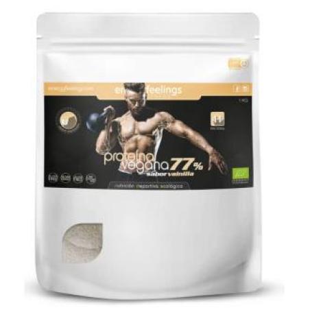 PROTEINA VEGANA 77% vainilla 1 kg ECO VEGAN SG