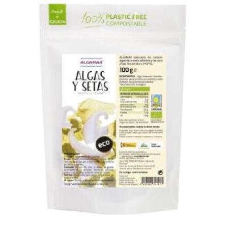 ALGAS Y SETAS wakame con shiitake 100gr. BIO