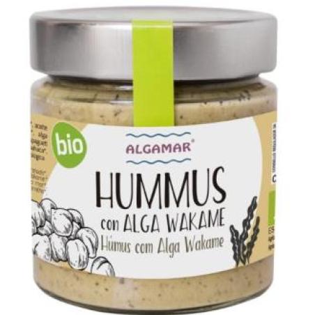 HUMMUS CON ALGA WAKAME 180gr. BIO