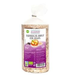 TORTITAS DE ARROZ Y ALGAS 100gr. BIO