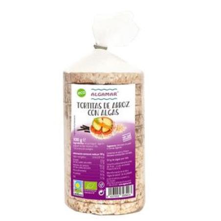 TORTITAS DE ARROZ Y ALGAS 100gr. BIO
