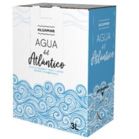 AGUA DEL OCEANO ATLANTICO agua de mar bag in box 3l.