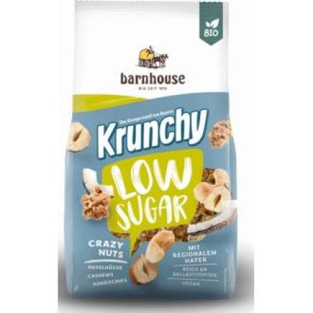 MUESLI KRUNCHY LOW SUGAR frutos secos 375 grBIO