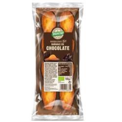 MADALENAS BAÑADAS CHOCO NEGRO 180gr. BIO