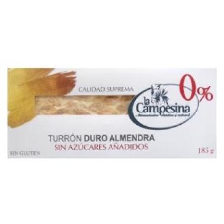 TURRON ALMENDRA DURO 185 gr SG S/A TURRON ALMENDRA DURO 185 gr SG S/A