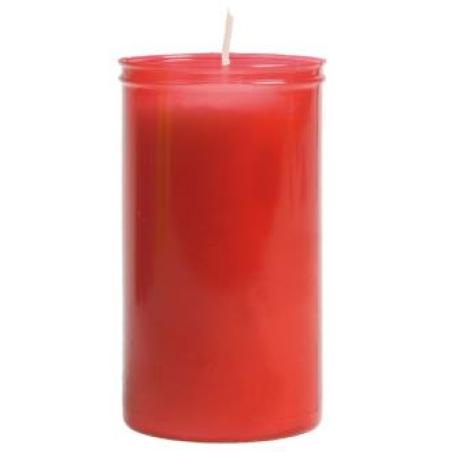 VELA 06 DIAS ROJO 1uds