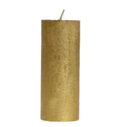 VELA CALINA BLOQUE DO dorada 6x15cm 4uds.