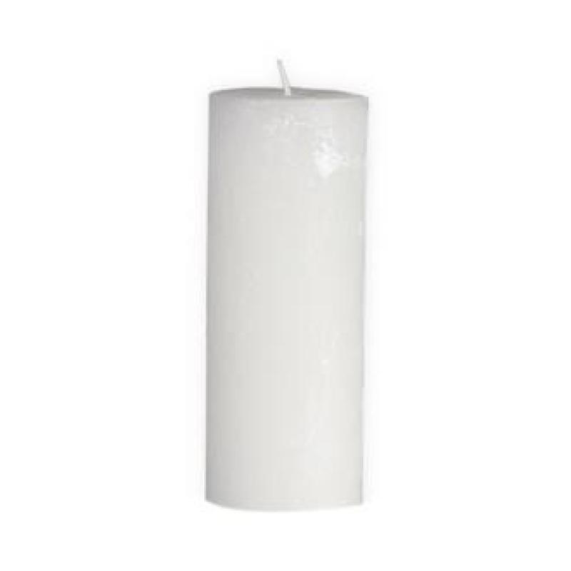 VELA CALINA BLOQUE N1 blanca 6x15cm 4uds.