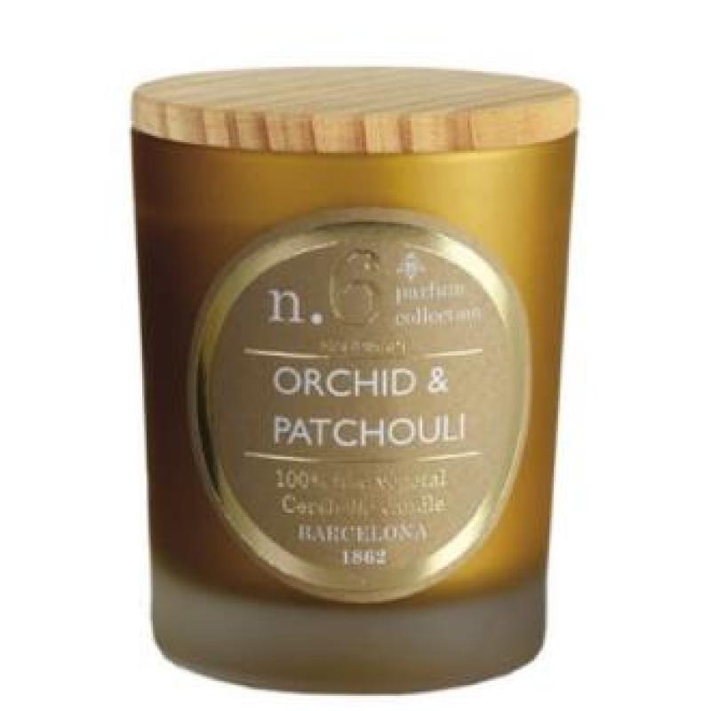 VELA VASO PERF6 orchid-patchouli 7,5x9cm 1ud.