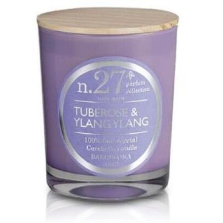 VELA VASO PERF27 tuberose-ylang ylan 7,5x9cm 1ud.
