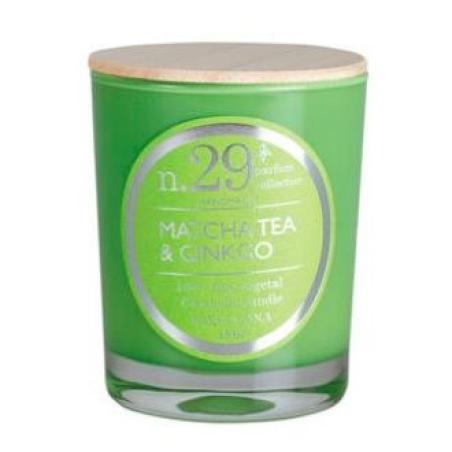VELA VASO PERF29 matcha-ginkgo 7,5x9cm 1ud.