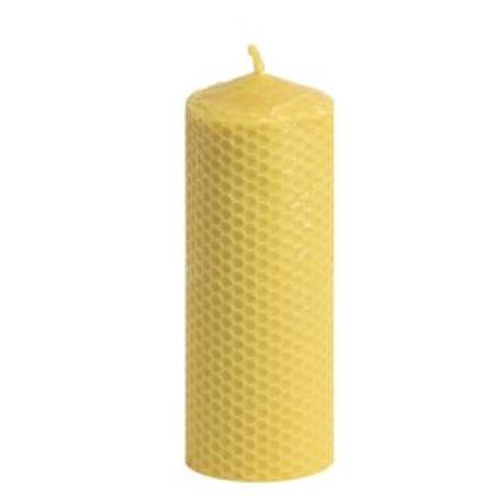 VELA CERA DE ABEJA RUSC6X15 6x15cm 1ud.
