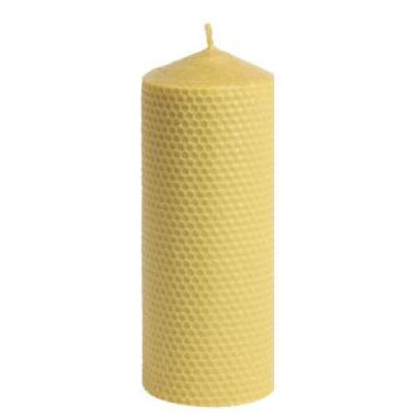 VELA CERA DE ABEJA RUSC8X20 8x20cm 1ud.