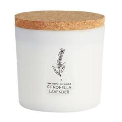 VELA TARRO BLANCO CITCORV citronela-lavanda 10x10c