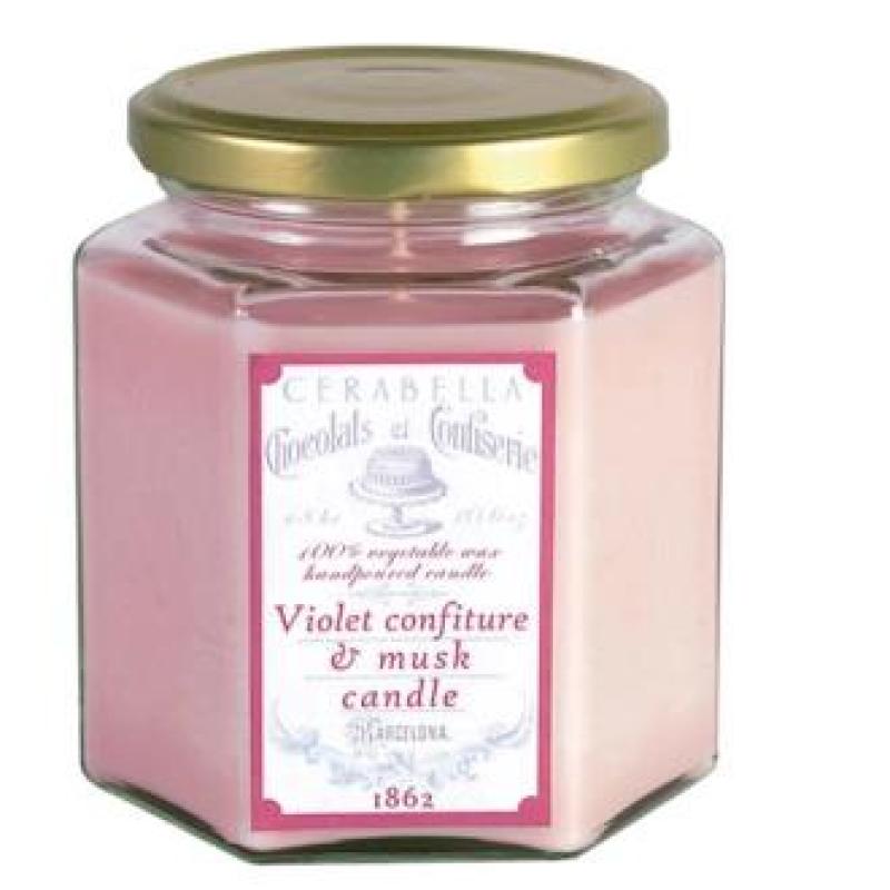 VELA TARRO SUCREG6 violet confiture-musk 8x10cm.