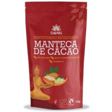 MANTECA DE CACAO superalimento 125gr. BIO