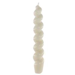 VELA BUJIA ESPIRAL 9 N1 blanca 2,3x17cm 4uds.