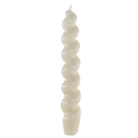 VELA BUJIA ESPIRAL 9 N1 blanca 2,3x17cm 4uds.