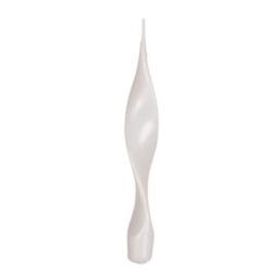 VELA BUJIA ESPIRAL 143 N1 blanca 2,3x21cm 6uds