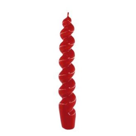 VELA BUJIA ESPIRAL 143 N18 roja 2,3x21cm 6uds