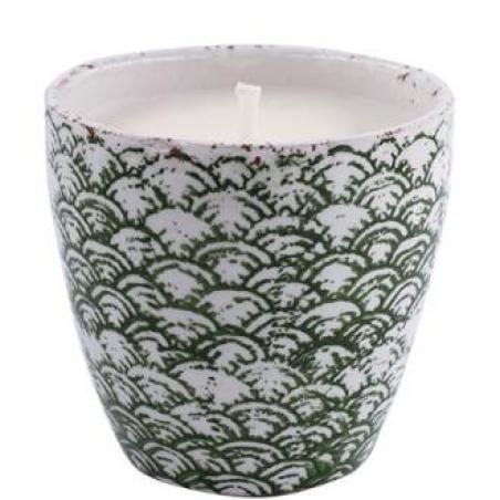 VELA TIESTO ESCAMA VERDE SQUAM58 citronela 15,5x15