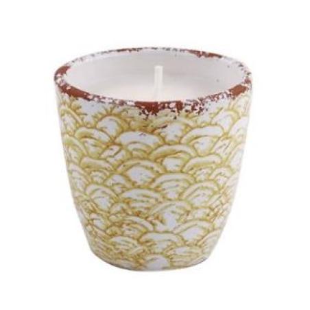 VELA TIESTO ESCAMA AMARI SQUAP65 citronela 11x10cm
