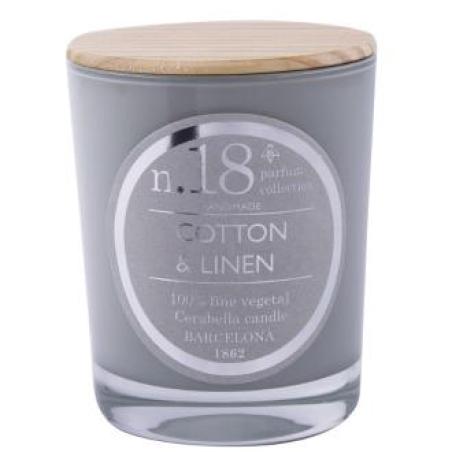 VELA VASO PERF 18 cotton-line 7,5x9cm 1ud.