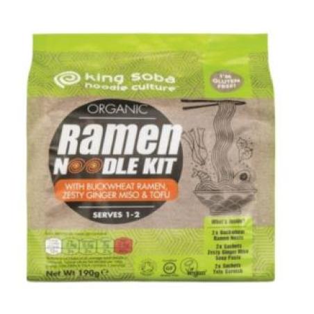 KIT NOODLES RAMEN sarraceno-jengibre-miso-tofu 194
