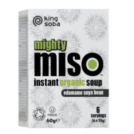 SOPA MISO semillas edamame instant 6sbrsx10gr. BIO