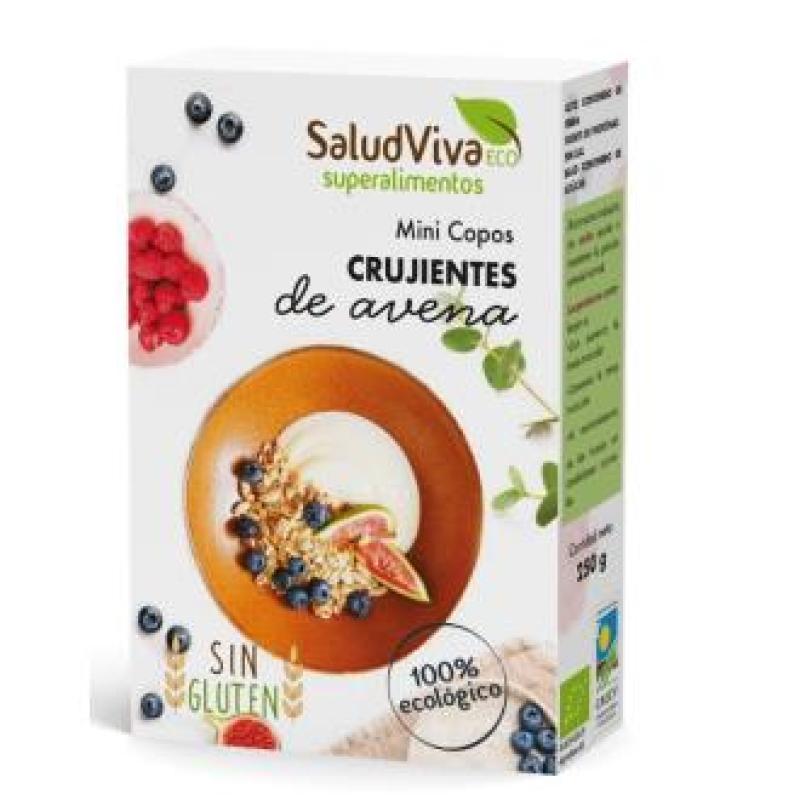 COPOS CRUJIENTES DE AVENA minis 250gr. BIO SG
